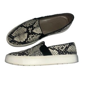 Vince Blair Snake Effect Slip On Platform Sneaker - Women’s Size 6
